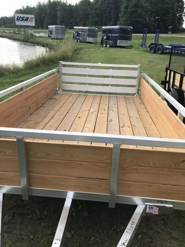 2020 H and H Trailer 82 x 12 Aluminum Utility Trailer 2020 H and H Trailer 82 x 12 Aluminum Utility Trailer