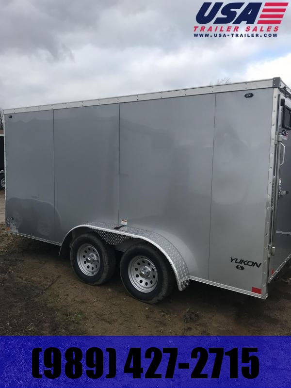 2019 Qualitec 7x14 ramp silver Enclosed Cargo Trailer 2019 Qualitec 7x14 ramp silver Enclosed Cargo Trailer