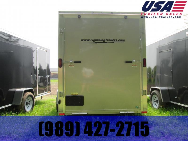 2019 Lightning Trailers 6x12 pewter ramp Utility Trailer 2019 Lightning Trailers 6x12 pewter ramp Utility Trailer