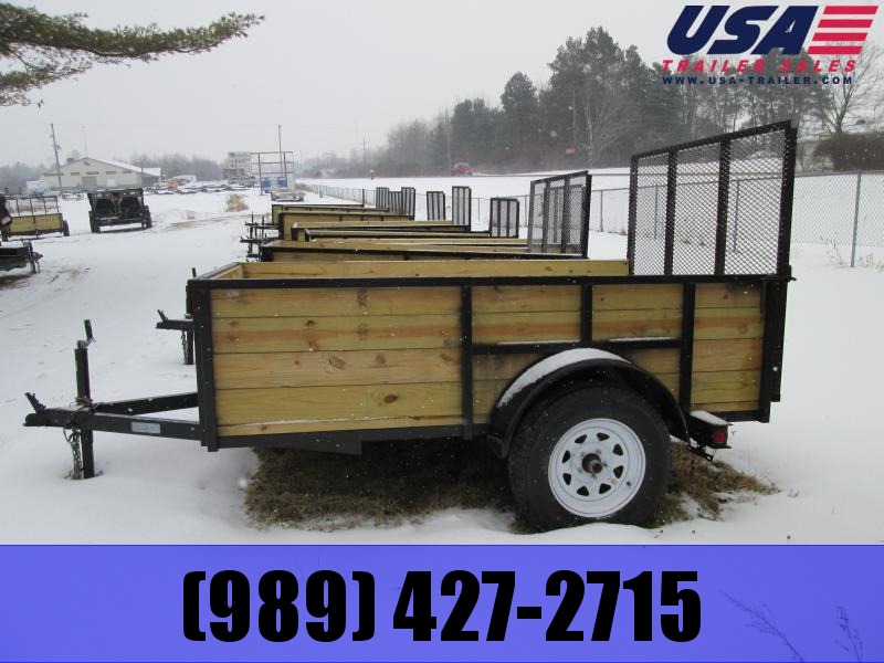 2018 Other 5x8 Wood Side Utility Trailer 2018 Other 5x8 Wood Side Utility Trailer