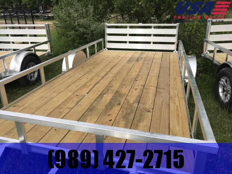 2019 H and H Trailer 82 x 14 Aluminum Utility Trailer 2019 H and H Trailer 82 x 14 Aluminum Utility Trailer