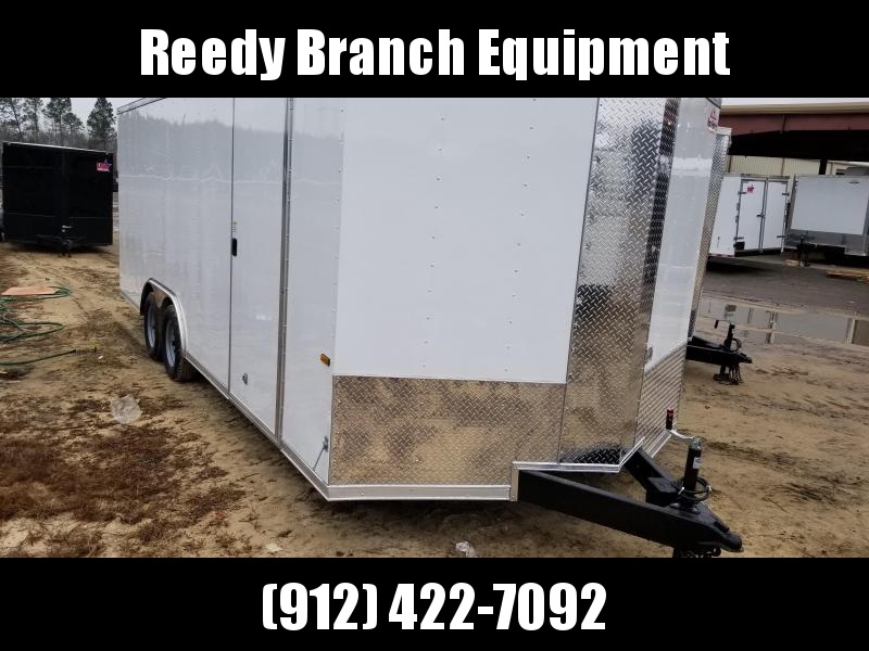 New 8.5x20 3500lb Enclosed Car Hauler Rock Solid Cargo New 8.5x20 3500lb Enclosed Car Hauler Rock Solid Cargo