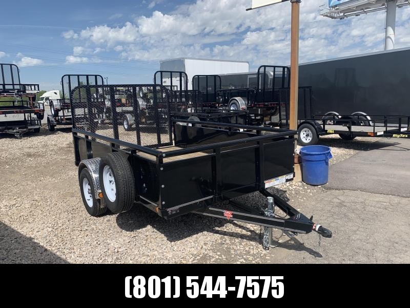 PJ 77x10 Channel Utility (U7) Utility Trailer with Solid Sides PJ 77x10 Channel Utility (U7) Utility Trailer with Solid Sides