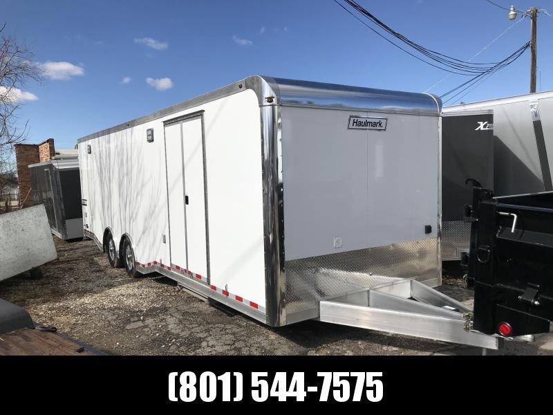 2019 Haulmark 8.5X28 White Aluminum Car / Racing Trailer 2019 Haulmark 8.5X28 White Aluminum Car / Racing Trailer