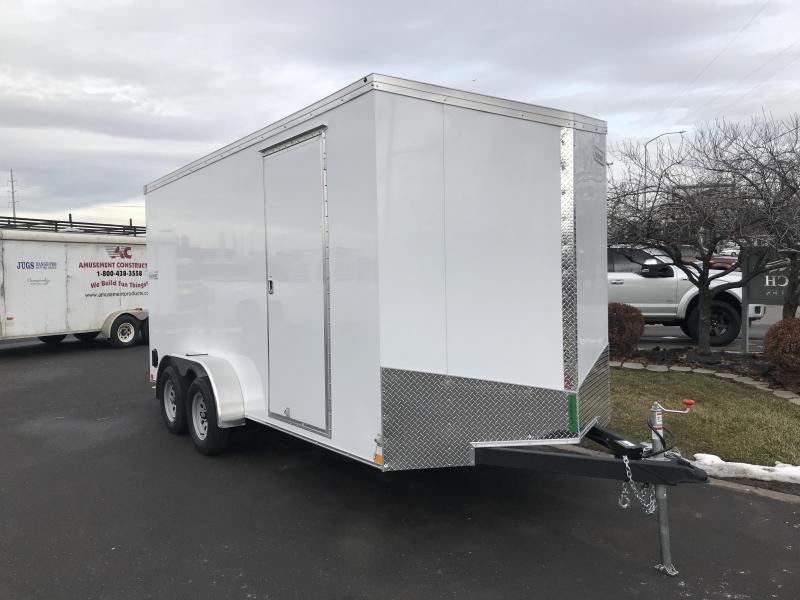 2019 Haulmark White 7x16 Transport Enclosed Cargo Trailer 2019 Haulmark White 7x16 Transport Enclosed Cargo Trailer