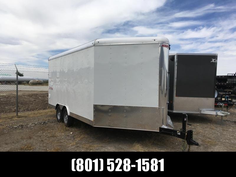8.5x20 White Mirage Xtreme Sport Snowmobile Trailer 8.5x20 White Mirage Xtreme Sport Snowmobile Trailer