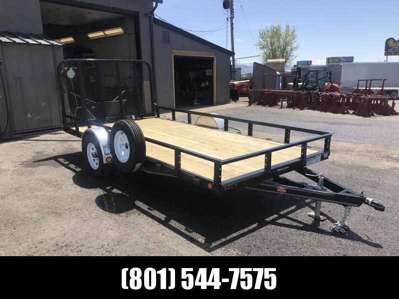 PJ 83x14 Single Axle Channel Utility Trailer (U8) PJ 83x14 Single Axle Channel Utility Trailer (U8)