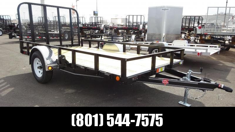 2019 PJ Trailers 77X12 ATV Trailer (Gray) 2019 PJ Trailers 77X12 ATV Trailer (Gray)