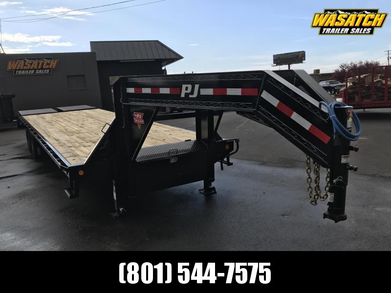2019 PJ Trailers 30ft Gooseneck Flatdeck Classic w Duals 2019 PJ Trailers 30ft Gooseneck Flatdeck Classic w Duals