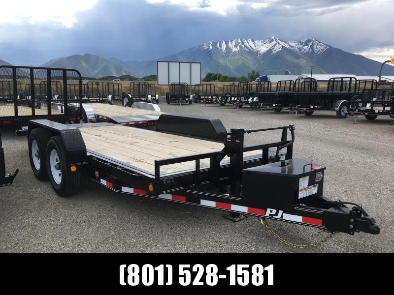 16' PJ Trailers 6" Channel Equipment Tilt 16' PJ Trailers 6" Channel Equipment Tilt