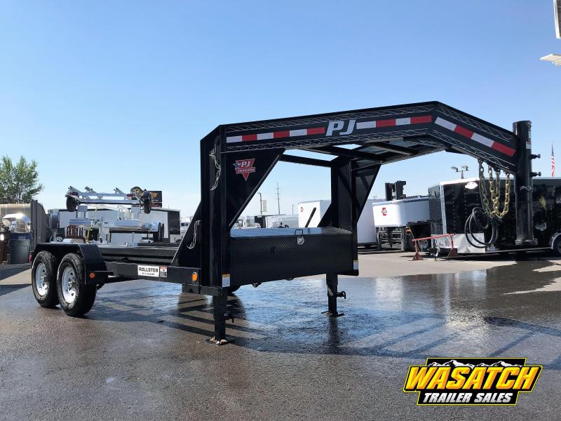2018 PJ Trailers 14 Gooseneck Rollster Dump Trailer 2018 PJ Trailers 14 Gooseneck Rollster Dump Trailer