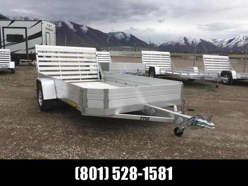 2019 Aluma 7712 12 Solid Side Utility Trailer 2019 Aluma 7712 12 Solid Side Utility Trailer