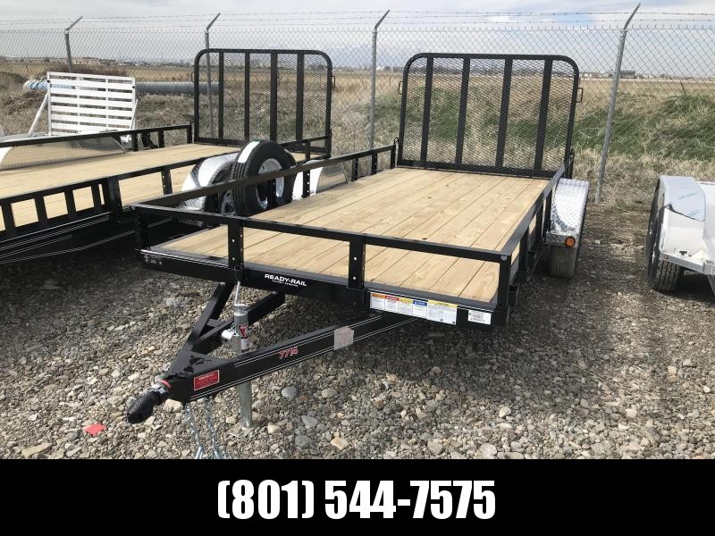 PJ 77 x 14 Single Axle Channel Utility Trailer (U7) PJ 77 x 14 Single Axle Channel Utility Trailer (U7)