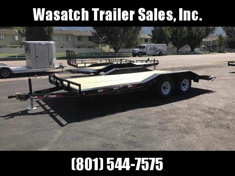 2018 PJ Trailers 18 Buggy Hauler Equipment Trailer 2018 PJ Trailers 18 Buggy Hauler Equipment Trailer