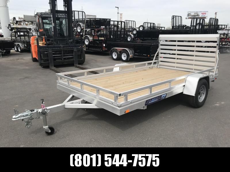 2018 Aluma 68in x 12ft Wood Deck Aluminum Utility Trailer 2018 Aluma 68in x 12ft Wood Deck Aluminum Utility Trailer
