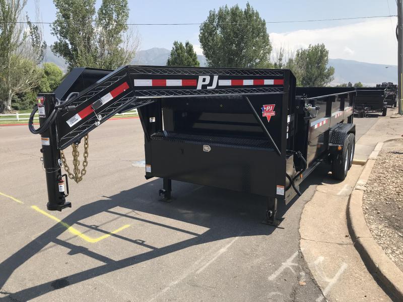 2019 PJ 16ft Low Pro High Side DMR Dump Trailer 2019 PJ 16ft Low Pro High Side DMR Dump Trailer