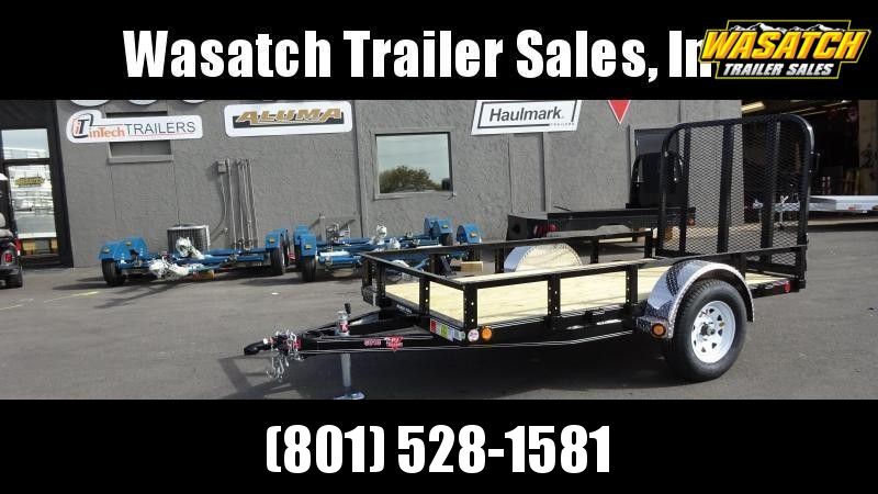 PJ Trailers 60" Single Axle Channel (U6) Utility Trailer PJ Trailers 60" Single Axle Channel (U6) Utility Trailer