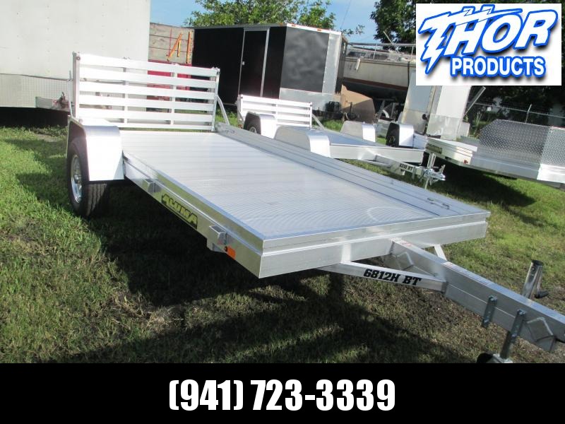 Aluma 5'8" x 12' 6812H BT W/BI-FOLD RAMP Aluma 5'8" x 12' 6812H BT W/BI-FOLD RAMP