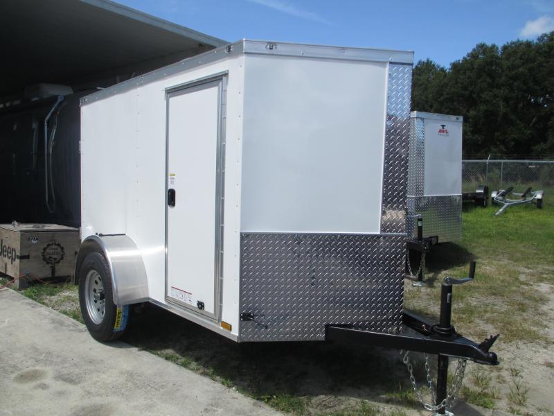 5x8 V-nose Trailer Ramp door and Side Door WHITE Therma cool Ceiling 5x8 V-nose Trailer Ramp door and Side Door WHITE Therma cool Ceiling