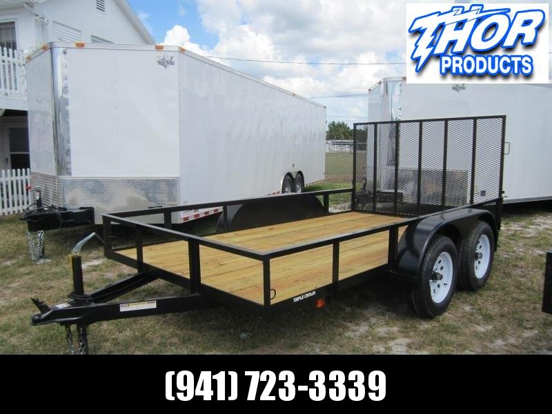 NEW 6'4" X 12' TA Utility Trailer w/1 axle brake and ramp NEW 6'4" X 12' TA Utility Trailer w/1 axle brake and ramp