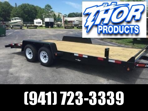Down 2 Earth 6'10" X 18 Car Hauler Trailer 7K w/Removable Fender Down 2 Earth 6'10" X 18 Car Hauler Trailer 7K w/Removable Fender