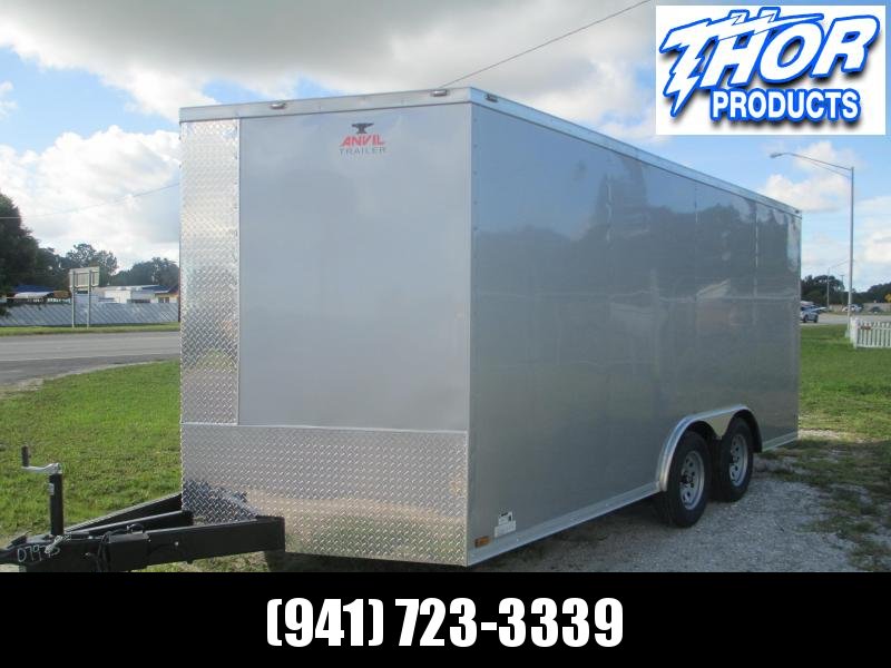 NEW 8.5 X 16 TA Enclosed Trailer w/Ramp Radial Tires NEW 8.5 X 16 TA Enclosed Trailer w/Ramp Radial Tires