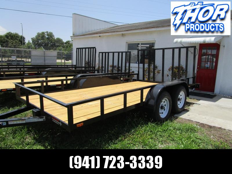 NEW 7X14 TA UTILITY TRAILER * 1 AXLE BRAKES * RAMP NEW 7X14 TA UTILITY TRAILER * 1 AXLE BRAKES * RAMP