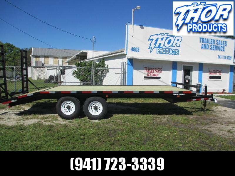 8 x 20 Deckover 14K Equipment Trailer 16' + 4' Dovetail LANDSCAPERS SOD LOADING in Ashburn, VA 8 x 20 Deckover 14K Equipment Trailer 16' + 4' Dovetail LANDSCAPERS SOD LOADING in Ashburn, VA