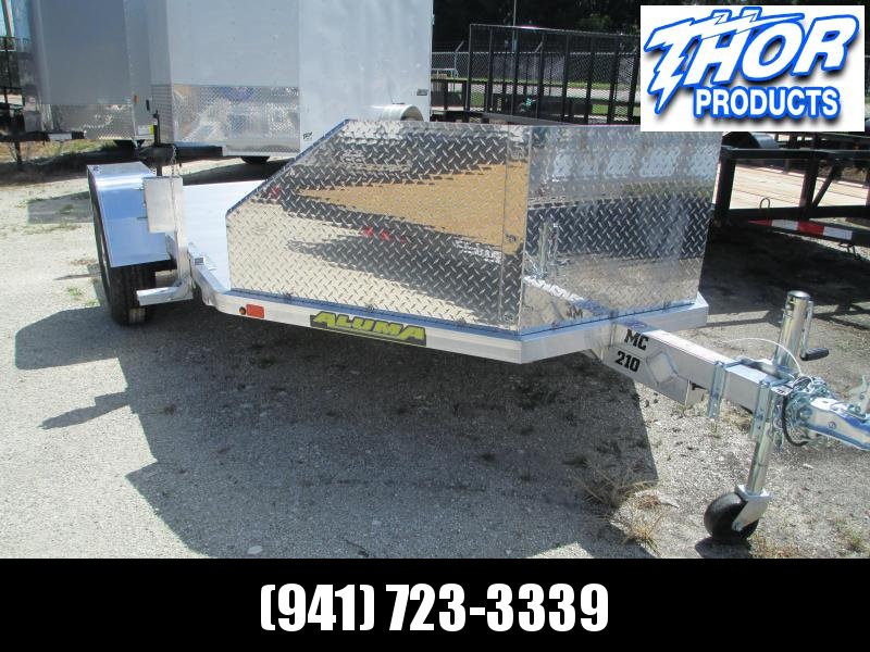 NEW 6' 6" x 11' 6" MC210 Aluma Motorcycle Trailer 2 bike ALUMINUM NEW 6' 6" x 11' 6" MC210 Aluma Motorcycle Trailer 2 bike ALUMINUM