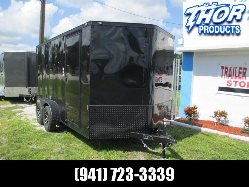 NEW 7X14 TA Trailer V-nose ramp w/BLACK OUT PACKAGE ALUMINUM RIMS!! NEW 7X14 TA Trailer V-nose ramp w/BLACK OUT PACKAGE ALUMINUM RIMS!!