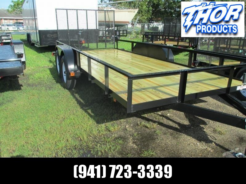 NEW 6'4" X 16 TA Utility Trailer w/2 axle brake and Ramp NEW 6'4" X 16 TA Utility Trailer w/2 axle brake and Ramp