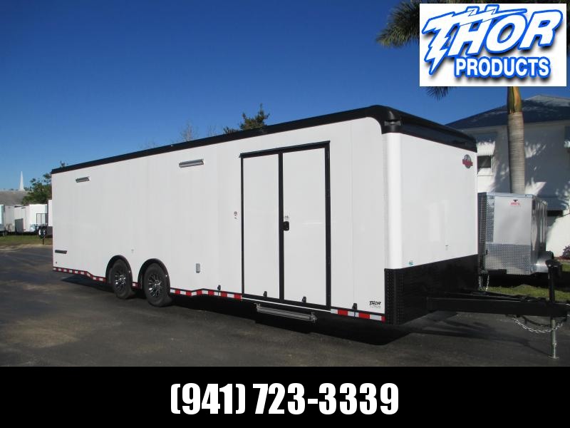 DEALER DEMO!! 8.5 X 30 12K Car / Racing Trailer Flat Front w/Black Out Package and TONS OF EXTRAS!! DEALER DEMO!! 8.5 X 30 12K Car / Racing Trailer Flat Front w/Black Out Package and TONS OF EXTRAS!!