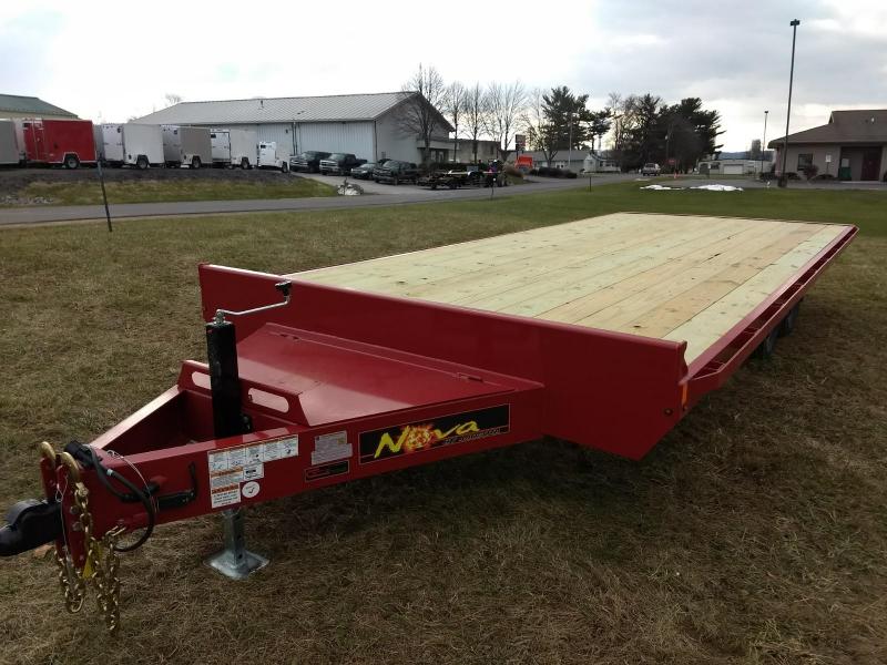 2019 Midsota 8-5x20 Nova Wood Deckover 10K Flatbed Trailer 2019 Midsota 8-5x20 Nova Wood Deckover 10K Flatbed Trailer