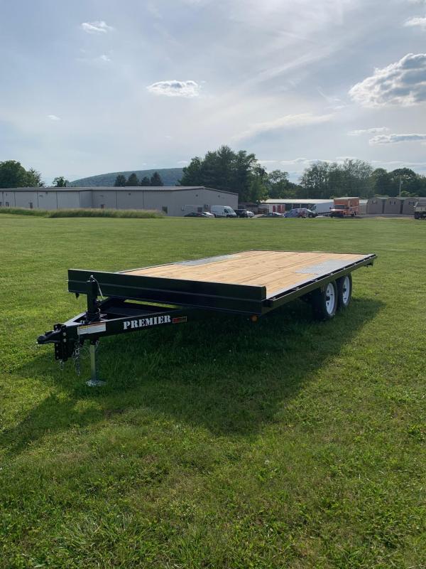 2019 Premier Trailers Inc. 8x16 7k Deckover Flatbed Trailer 2019 Premier Trailers Inc. 8x16 7k Deckover Flatbed Trailer