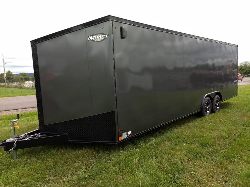 2019 Impact Trailers 8.5x24 10K Slant Nose Car / Racing Trailer 2019 Impact Trailers 8.5x24 10K Slant Nose Car / Racing Trailer