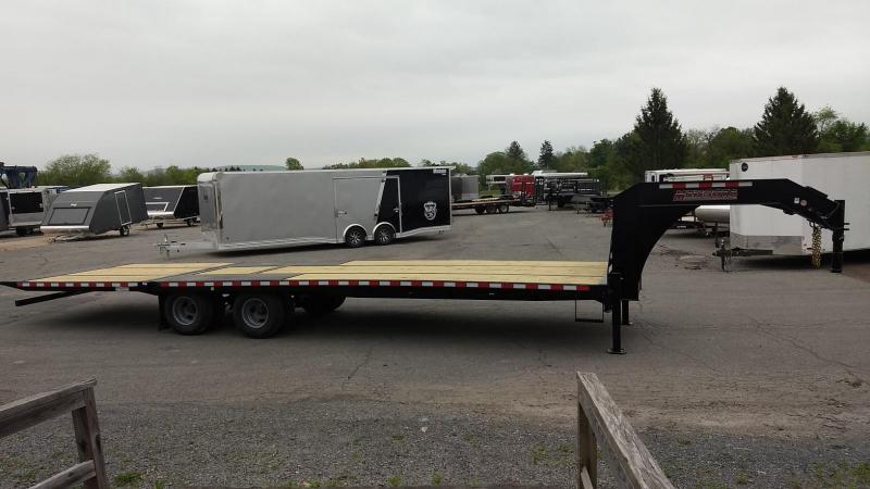 2019 Midsota FB32-GN Gooseneck Power Beavertail Flatbed Trailer 2019 Midsota FB32-GN Gooseneck Power Beavertail Flatbed Trailer
