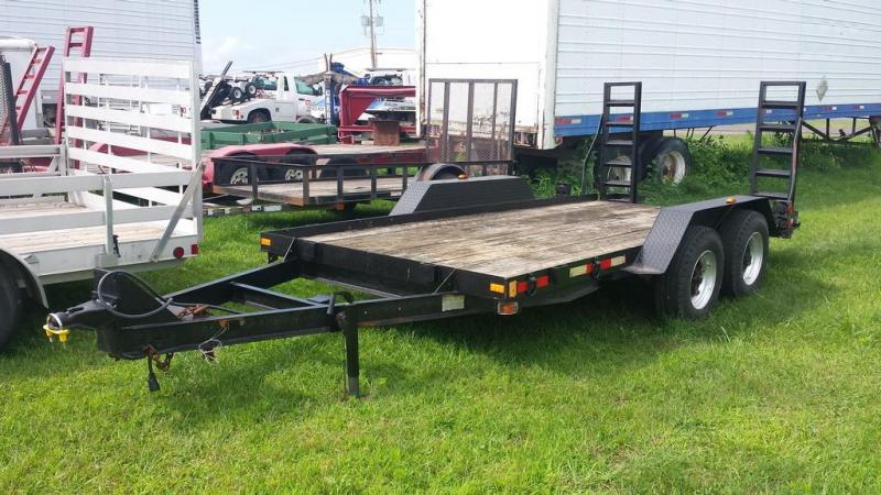 1998 Hudson 6.5x14 Equipment Trailer 1998 Hudson 6.5x14 Equipment Trailer