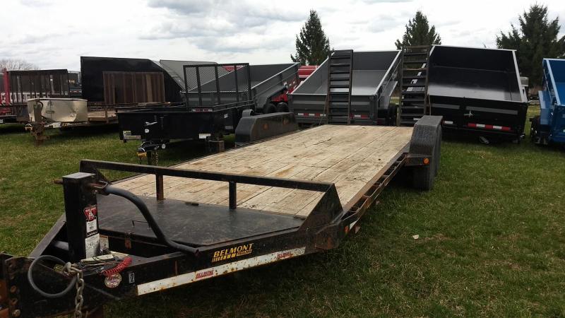 2013 Belmont Machine 20 14K Equipment Trailer 2013 Belmont Machine 20 14K Equipment Trailer