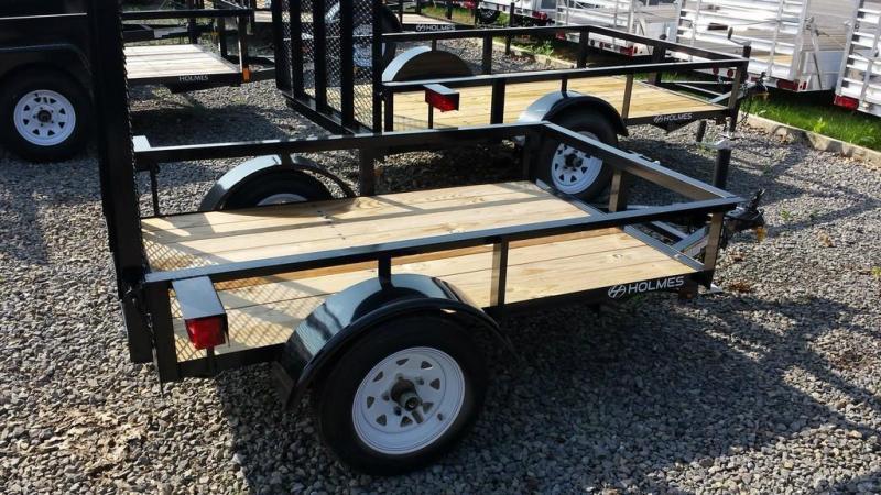 2018 Holmes 4x6 Rail Side Utility Trailer 2018 Holmes 4x6 Rail Side Utility Trailer