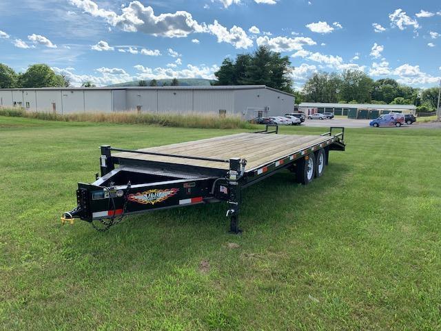 2016 H and H Trailer 16 5 Deckover Super Ramps Flatbed Trailer 2016 H and H Trailer 16 5 Deckover Super Ramps Flatbed Trailer