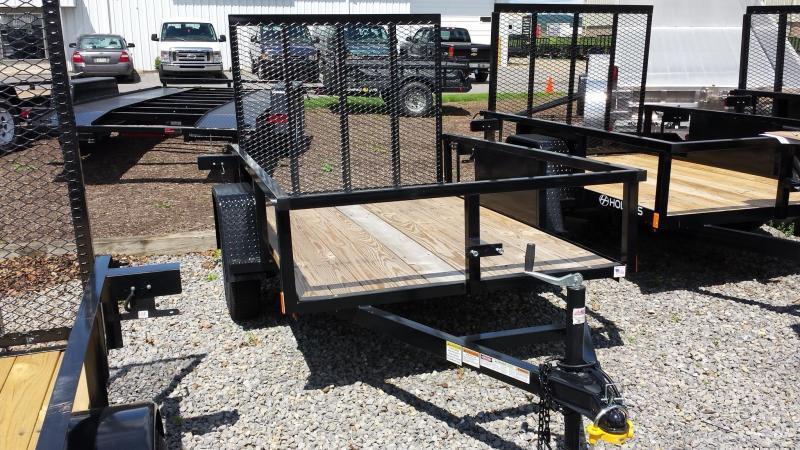 2018 Holmes 5x8 Commercial Open Rail Utility Trailer 2018 Holmes 5x8 Commercial Open Rail Utility Trailer