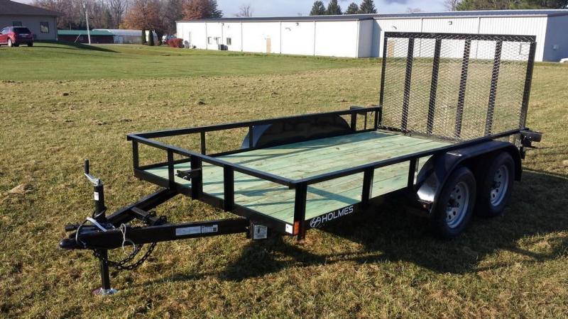 2019 Holmes 6-4x12 Open Side Rail 7k Utility Trailer 2019 Holmes 6-4x12 Open Side Rail 7k Utility Trailer