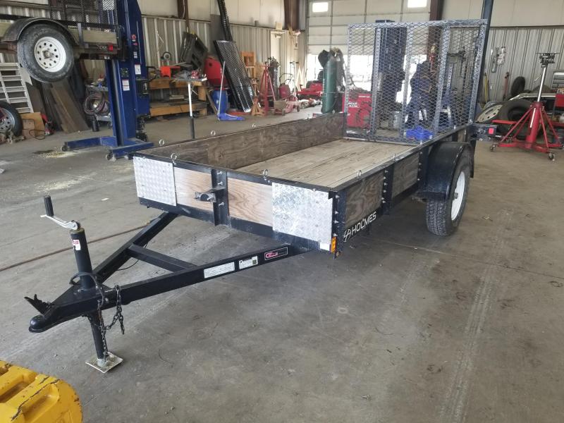 2015 Holmes Res 5x10 3.5K Rail Utility Trailer 2015 Holmes Res 5x10 3.5K Rail Utility Trailer
