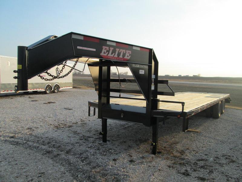 2020 Elite Trailers Elite 30 TD GN Flatbed Equipment Trailer 2020 Elite Trailers Elite 30 TD GN Flatbed Equipment Trailer