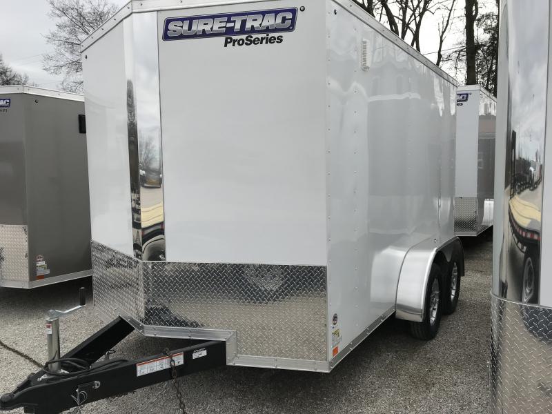2019 Sure-Trac 7 x 12 Pro Series Wedge Cargo TA 7K 2019 Sure-Trac 7 x 12 Pro Series Wedge Cargo TA 7K