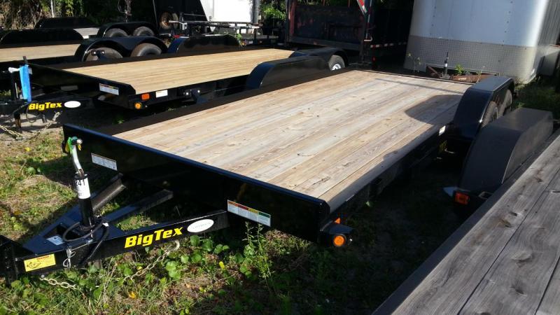 70CH 20' Big Tex Car Hauler Equipment Trailer Race Car Trailer Rear Dovetail with Slide in Ramps 70CH 20' Big Tex Car Hauler Equipment Trailer Race Car Trailer Rear Dovetail with Slide in Ramps