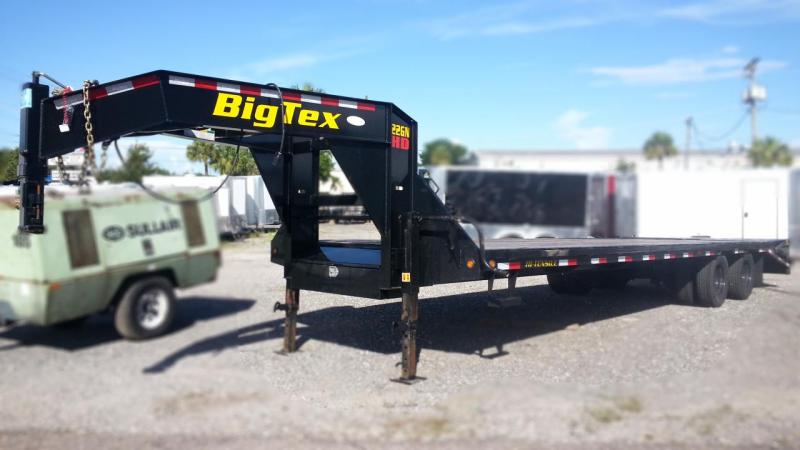 Big Tex Trailers 22gn-25+5 Gooseneck Tandem Dual Equipment Hauler Trailer 30' Gooseneck Trailer Big Tex Trailers 22gn-25+5 Gooseneck Tandem Dual Equipment Hauler Trailer 30' Gooseneck Trailer