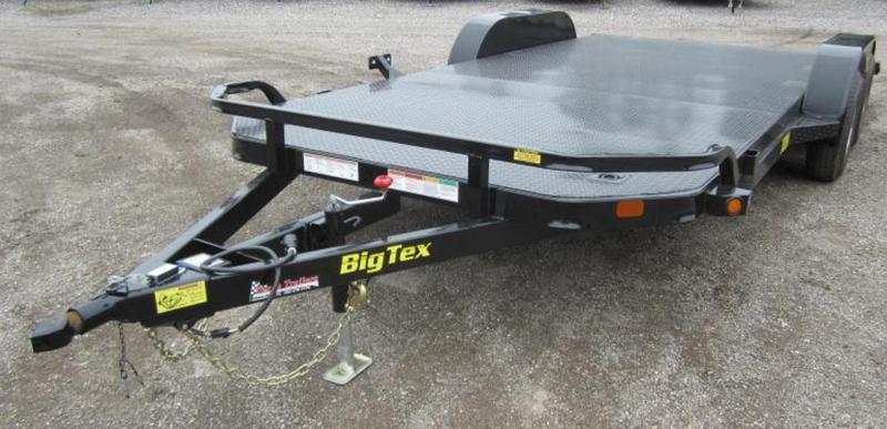 70DM Big Tex Car Hauler Diamond Plate Deck 70DM Big Tex Car Hauler Diamond Plate Deck