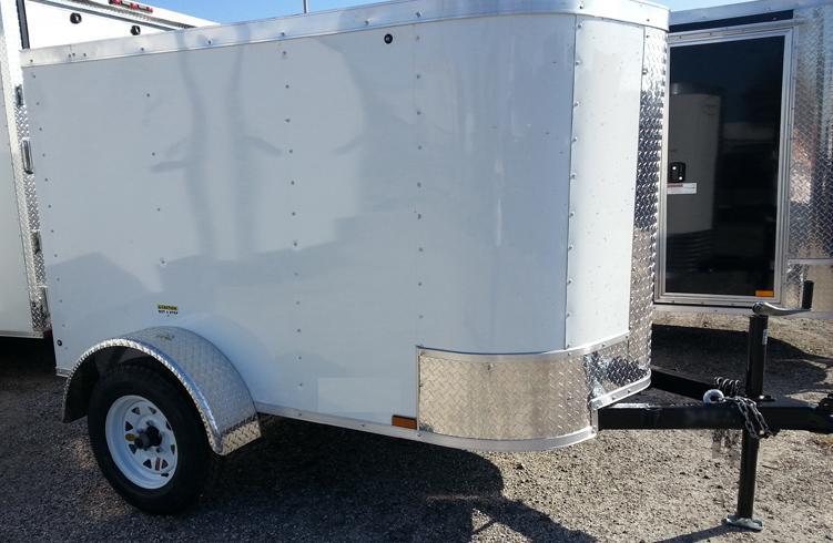 Arising 4x6 Enclosed Cargo Trailer Luggage Storage Arising 4x6 Enclosed Cargo Trailer Luggage Storage