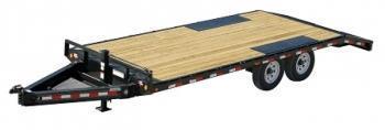 PJ 20' I- Beam deckover flatbed trailer PJ 20' I- Beam deckover flatbed trailer
